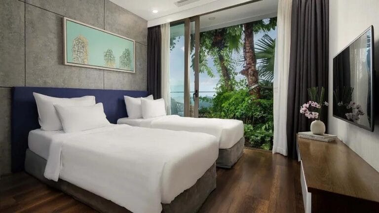 Vietnam lakeside resort