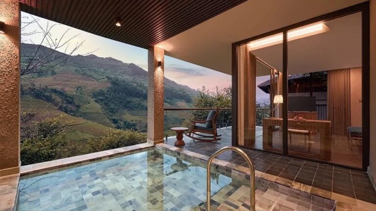 Vietnam rice terrace retreat