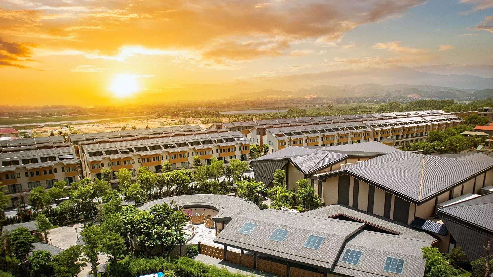 Mineral water resort Northern Vietnam